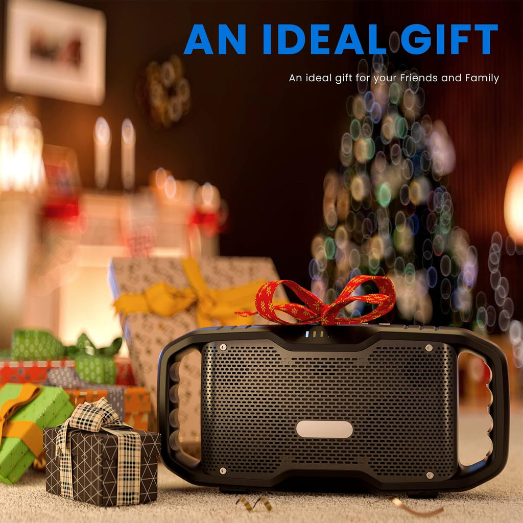 Portable Wireless Bluetooth Speaker with Subwoofer H109975