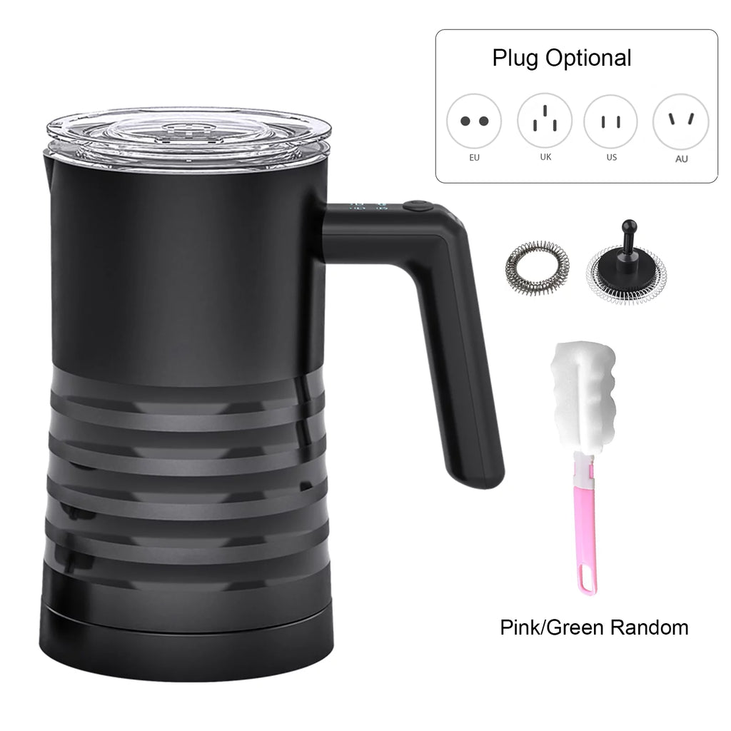 4 in 1 Non-Stick Stainless Steel Electric Milk Frother and Steamer A1532
