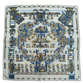 Gray Silk Scarf U4820
