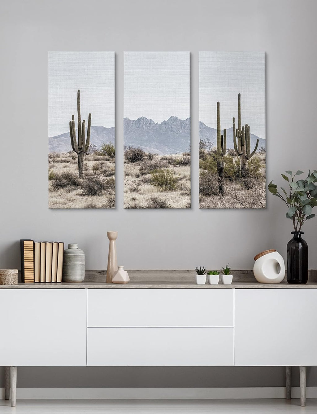 3 Piece 12 x 28 Canvas Wall Art Set L751983