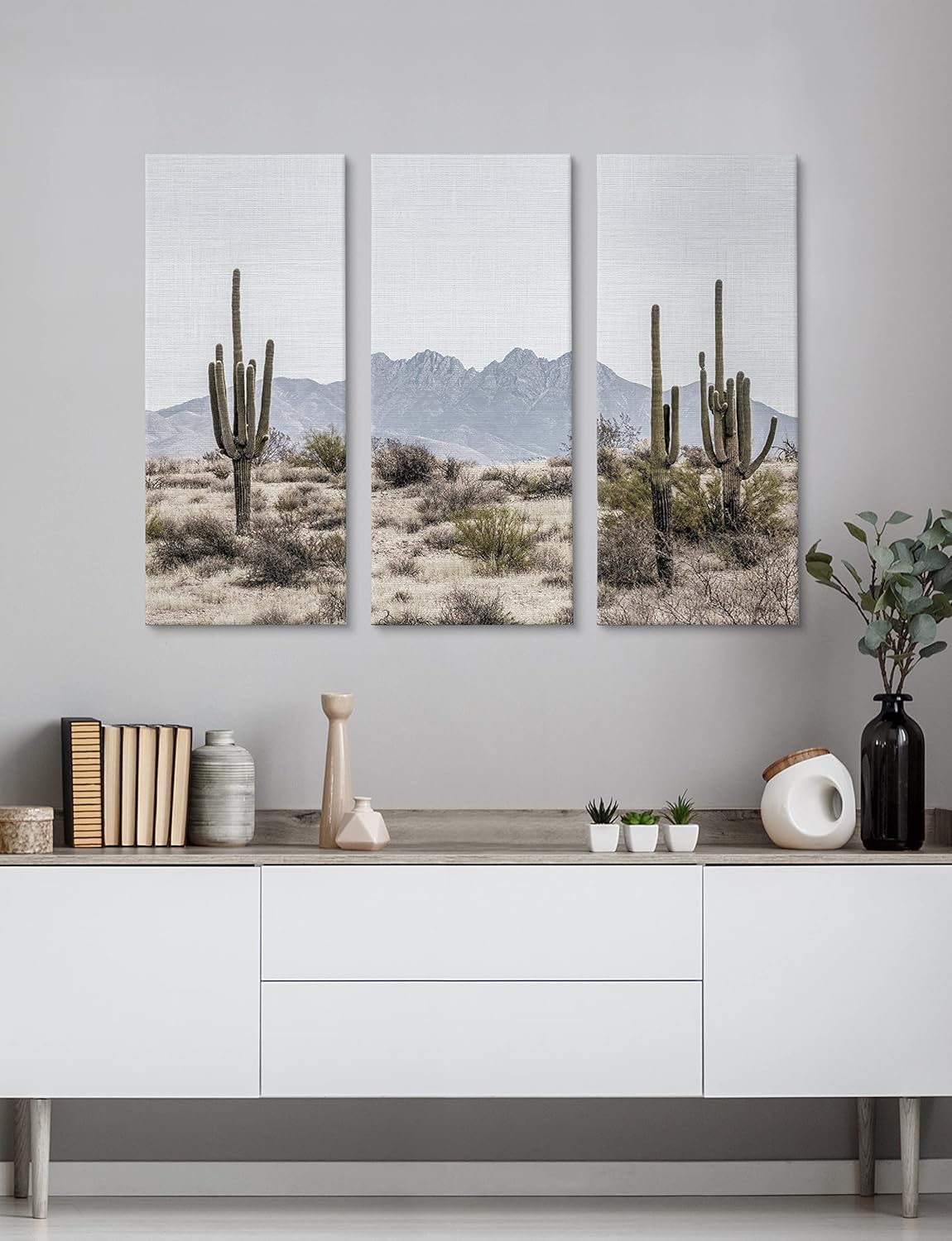 3 Piece 12 x 28 Canvas Wall Art Set L751983
