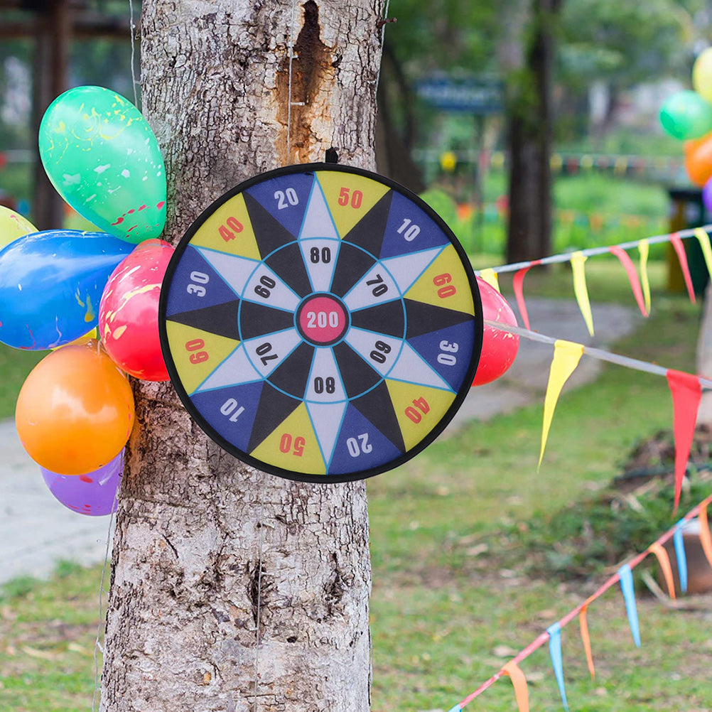 2 Sets Sticky Ball Dart Board Toy E997828