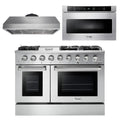 48 Propane Gas Range, Range Hood, Microwave J91997