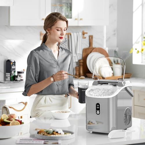 Black Portable Nugget Ice Maker P5119