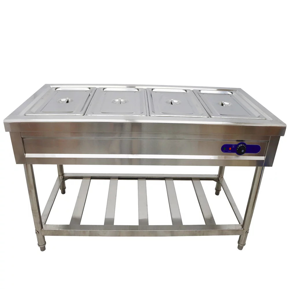 4 Well Stainless Steel Electric Food Warmer N770
