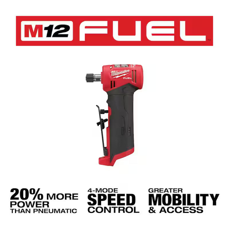 12V Lithium-Ion Brushless Cordless 1/4 in. Right Angle Die Grinder X337