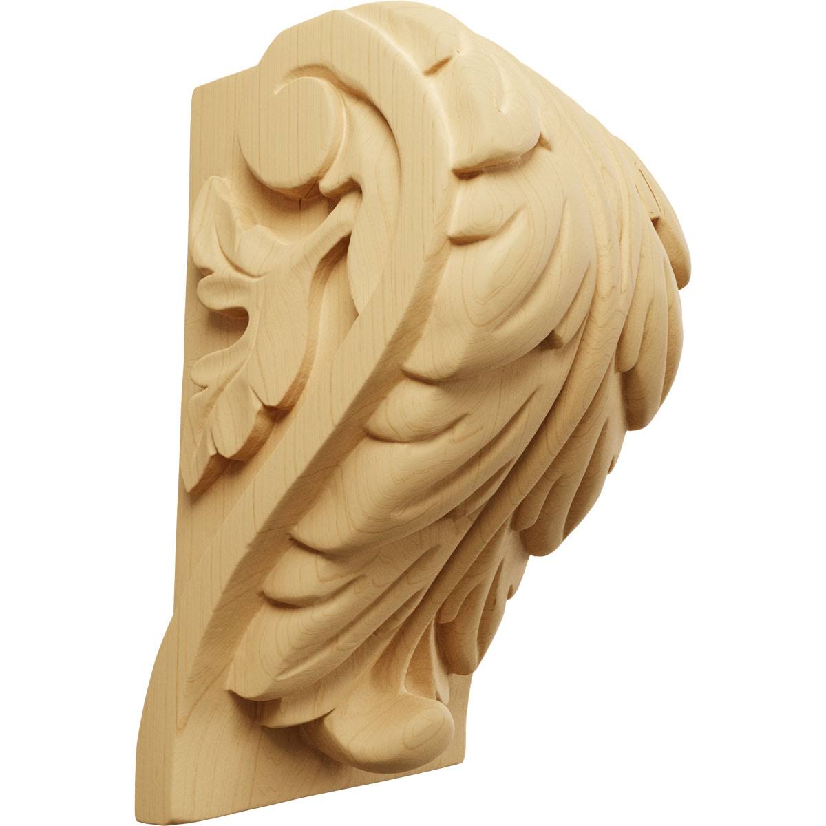 Alder Extra Large Acanthus Leaf Block Corbel L1766
