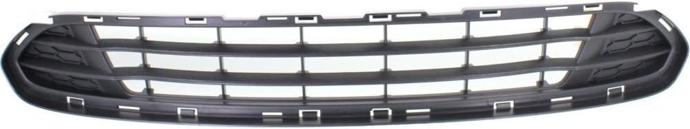 Front Textured Gray Bumper Grille Pack of 2 W79073