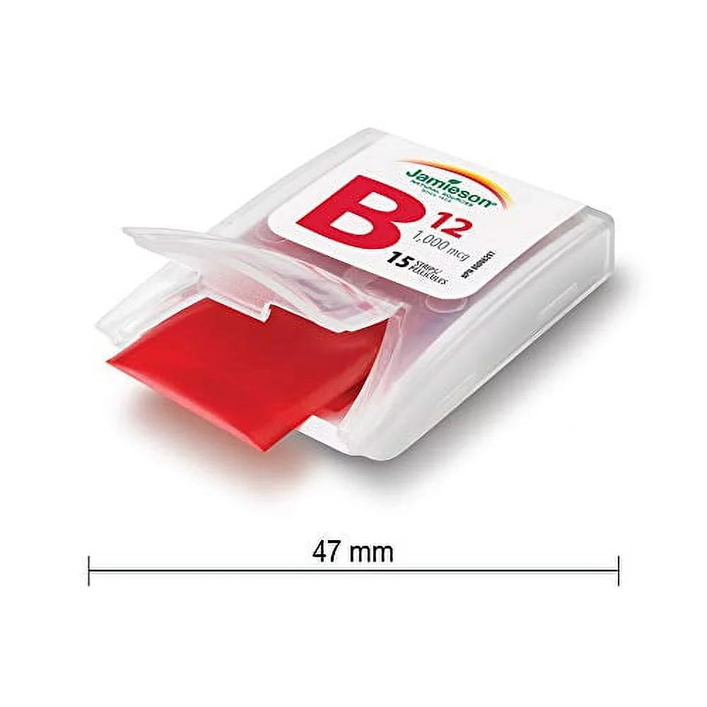 Vitamin B12 1,000 mcg Fast Dissolving Strips, 30 Strips X95753