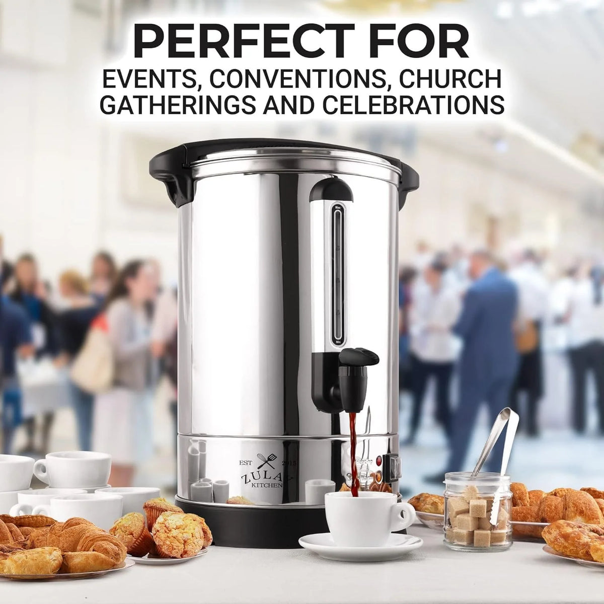 100 Cup Commercial Coffee Urn & Hot Beverage Dispenser U4168