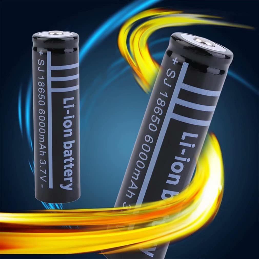 3.7V 6000mAh Rechargeable Button Top Battery 20 Pcs Z479