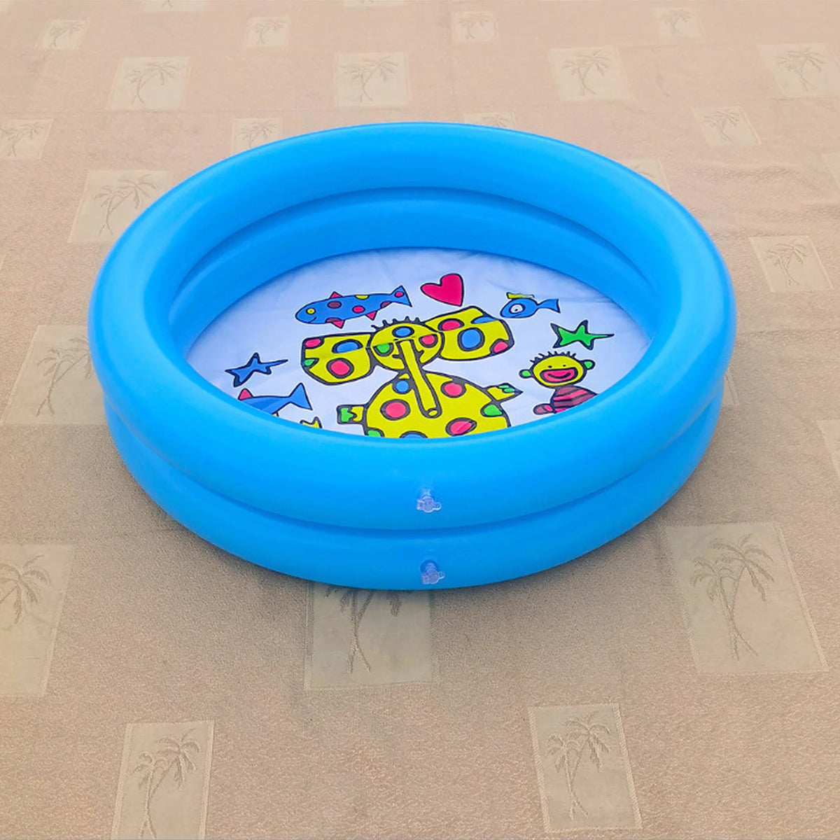 Inflatable PVC 2 Rings Kids Swimming Pool S943