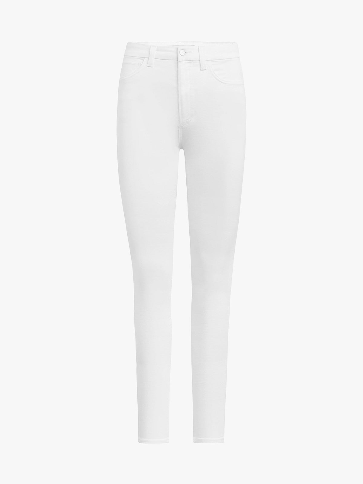 White High Rise Skinny Jeans F13683