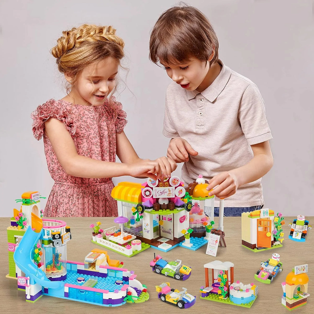 1140 Pieces Building Block Set, STEM Toy K736919