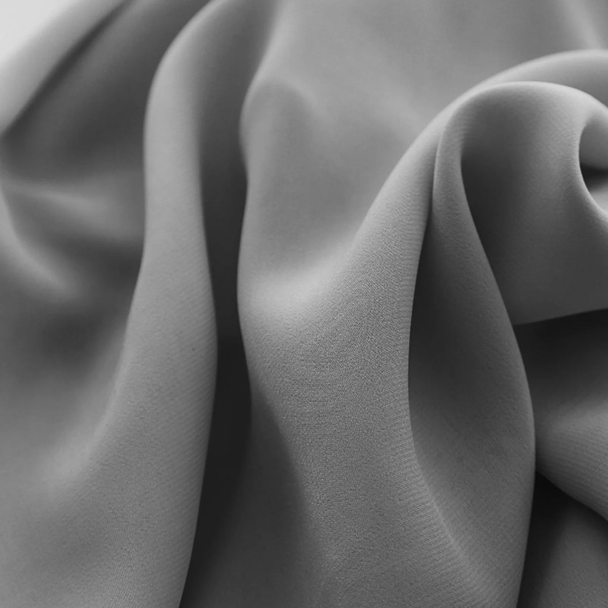 2PCS Solid Color Polyester Grommet Light Filtering Curtains U914551