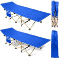 2 Pack 450lbs Max Load Camping Cot with Carry Bag K98177