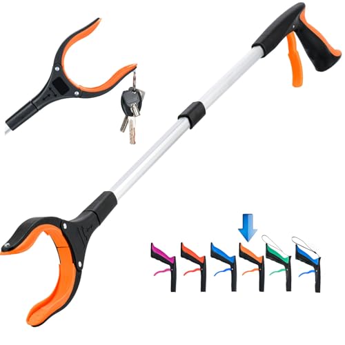 32 Inch Foldable Reacher Tool with Magnetic Grip H5110