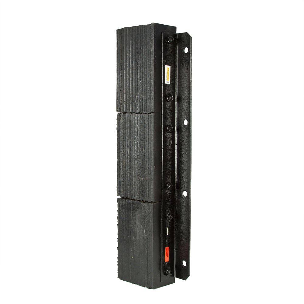 Black Laminated Rubber Dock Bumper B406