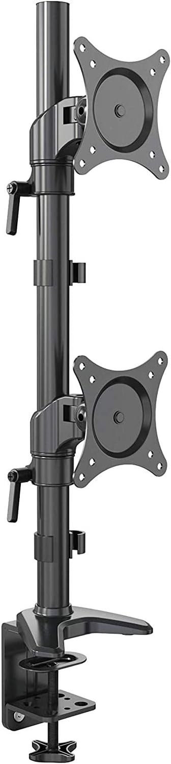 Vertical Dual Monitor Mount, 15-27 Height Adjustable, VESA Mount K903807