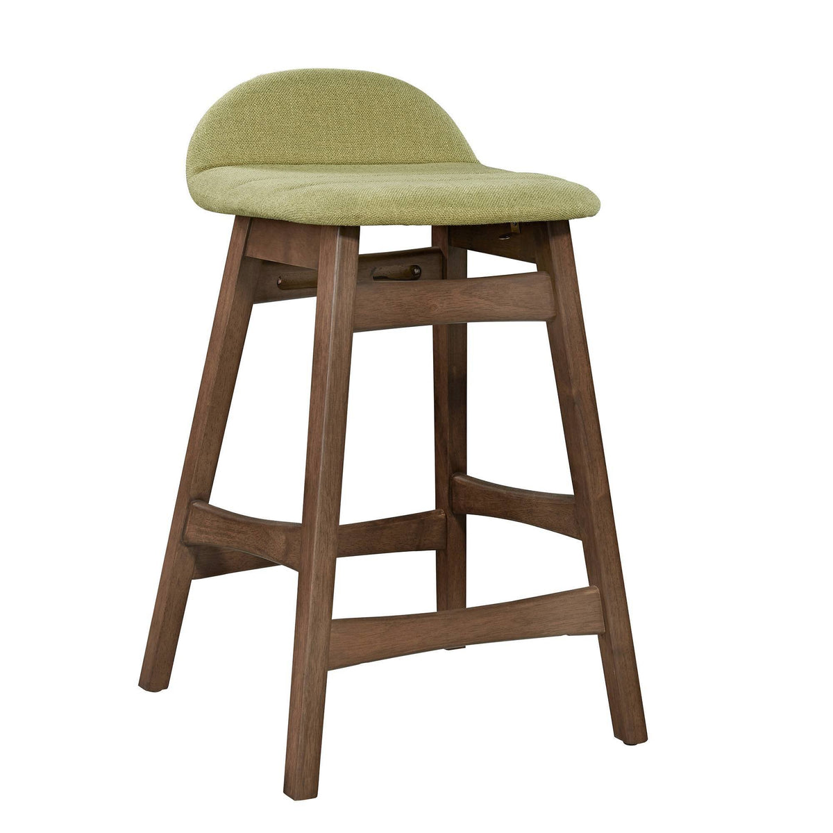 2pc Counter Height Barstool Green U297