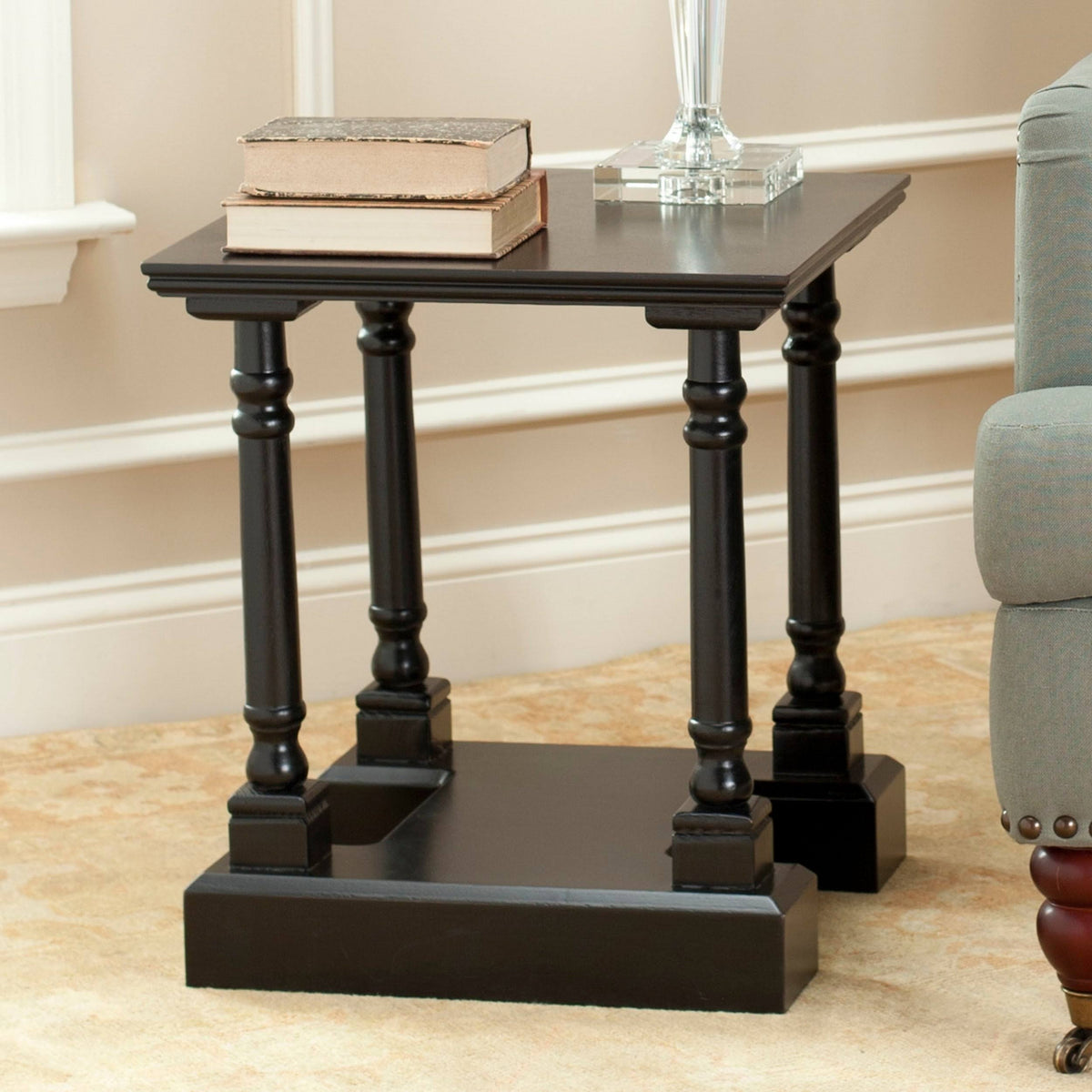 Black End Table O72188