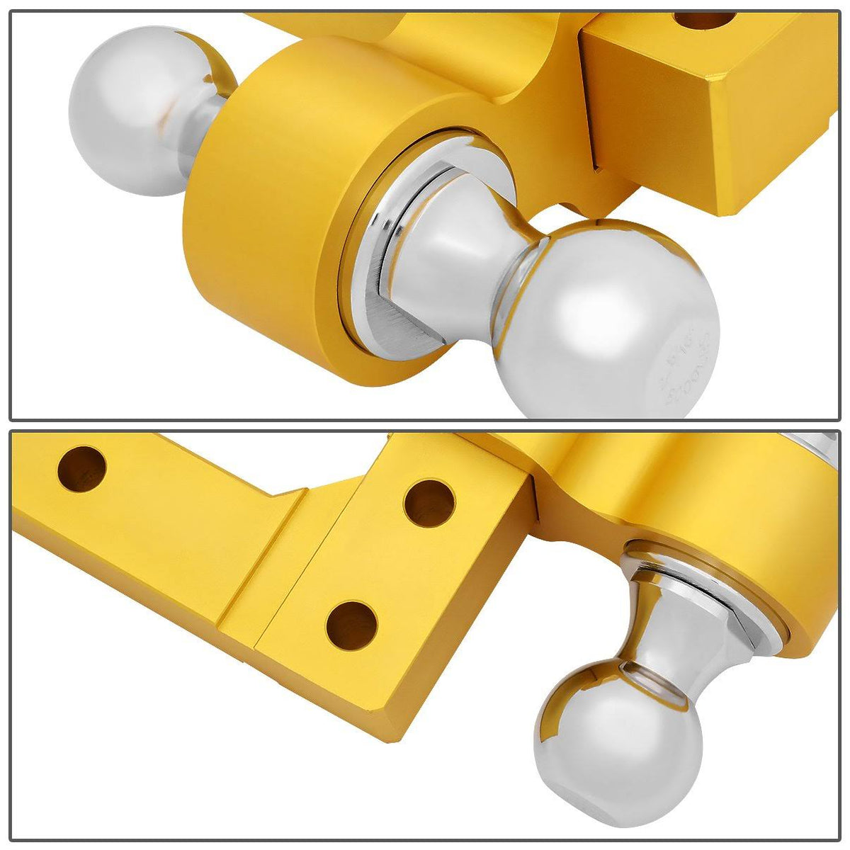 Aluminum Dual Ball Tow Hitch W87639