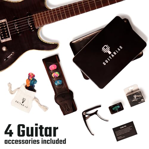 Guitar Accessories Kit with Strap, Capo, Tuner, Picks D561