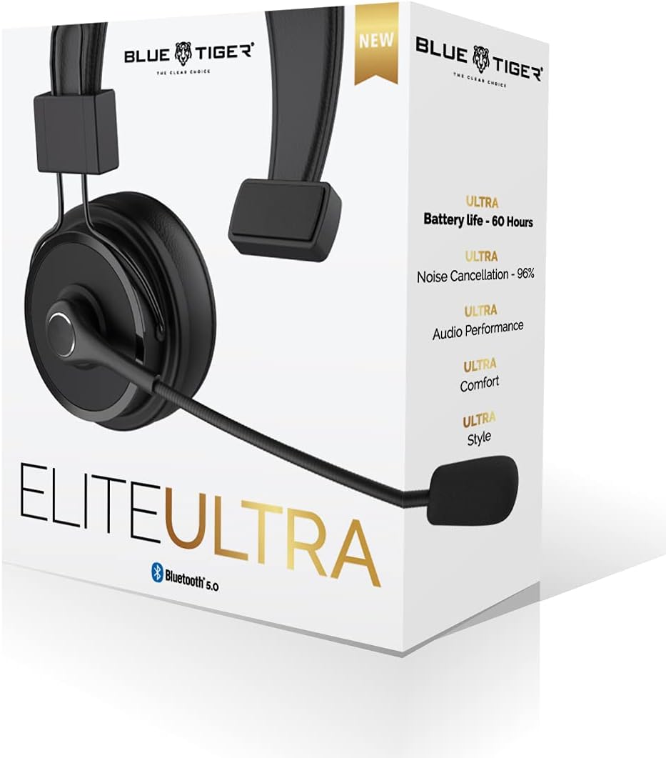 Wireless Bluetooth Headset with Noise Cancellation D5123