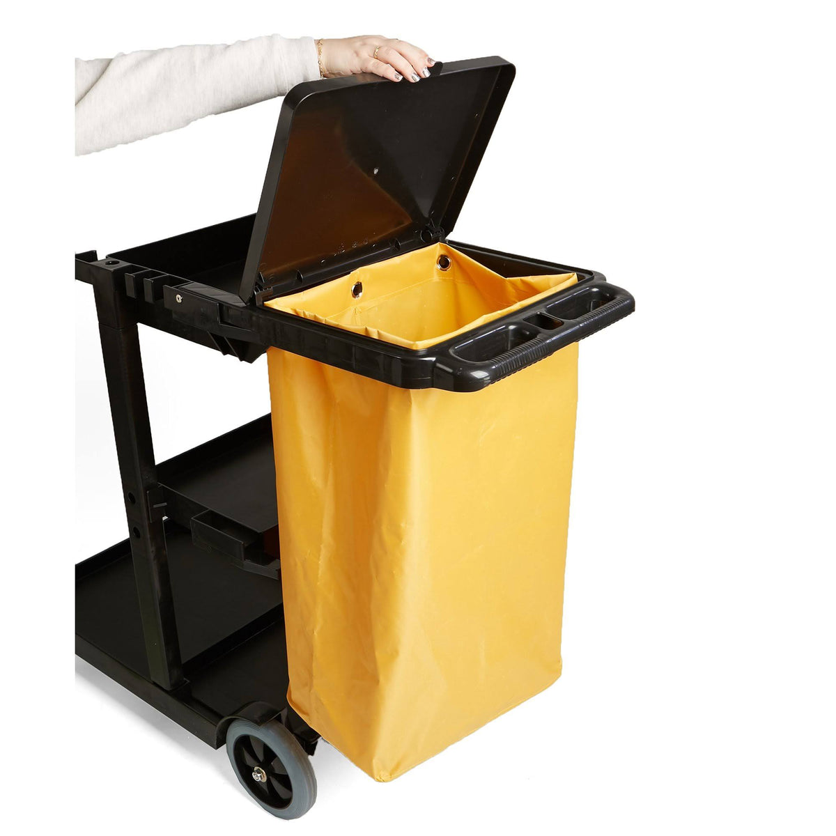 Black Utility Cart V345