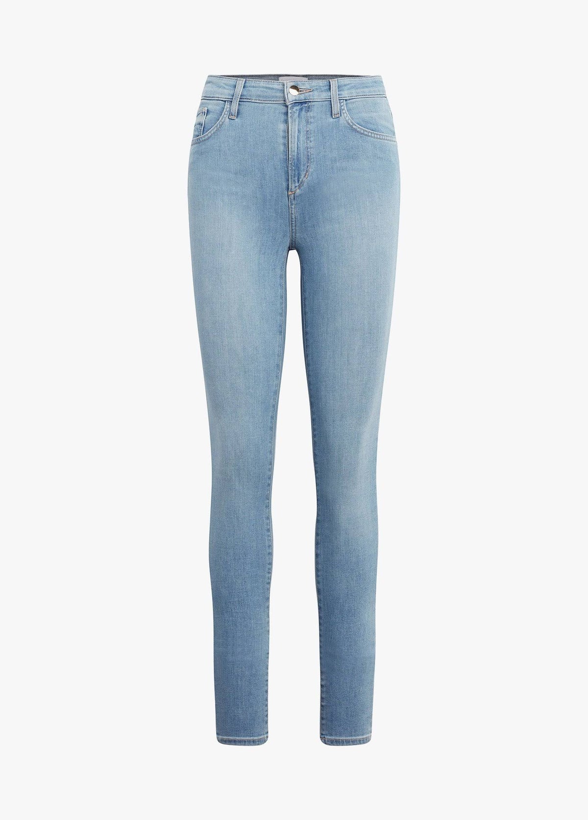White High Rise Skinny Jeans F13683