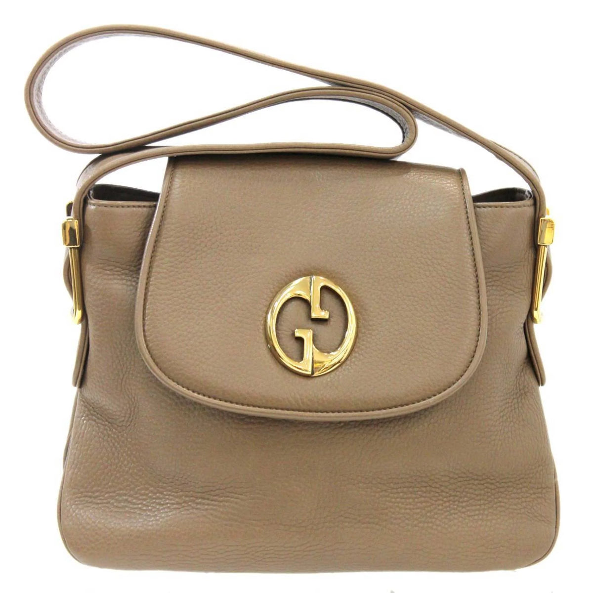 Pre-Owned Leather Shoulder Bag T66687