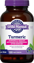 Turmeric 120 Count Vegan Gluten-Free Non-GMO Capsules Z697999