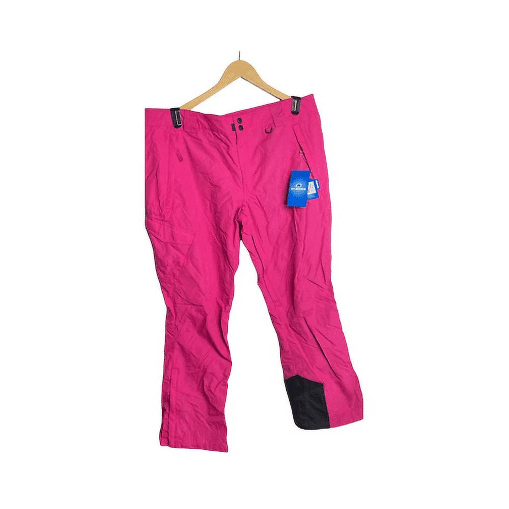 Pink Water Resistant Snowboard Ski Cargo Pants Z137