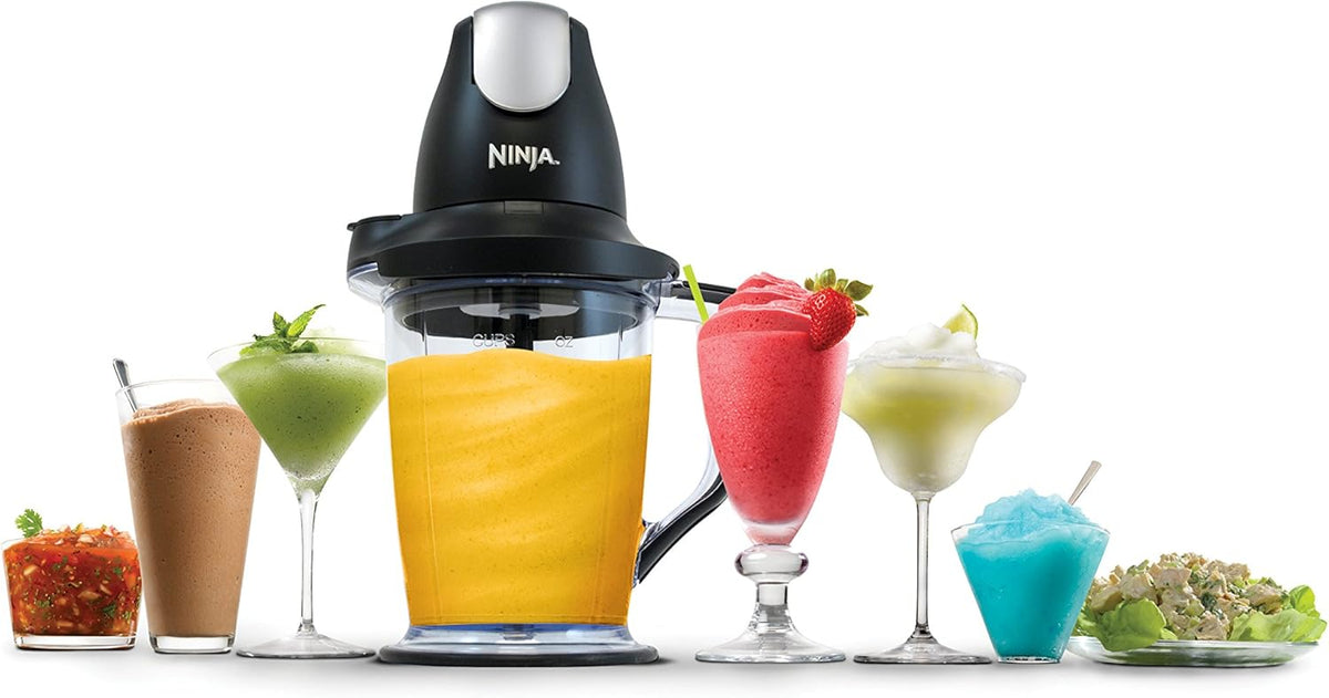 Black Blender Food Processor with 48oz Pitcher D8620