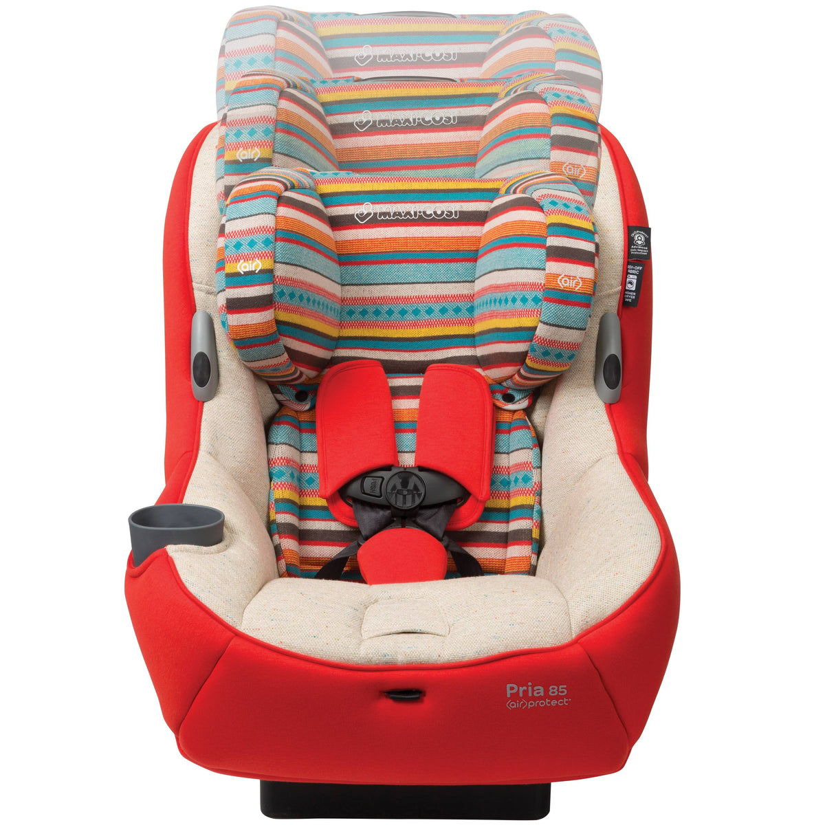 Bohemian Red Convertible Car Seat Z354321