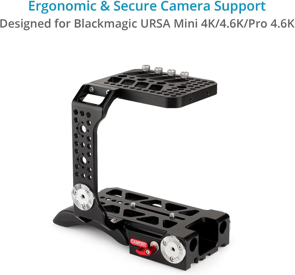 Shoulder Mount Cage Kit with Matte Box, Follow Focus, Top Handle and Dovetail Plate M9778