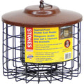 Black 2-Cake Metal Suet Feeder F8603