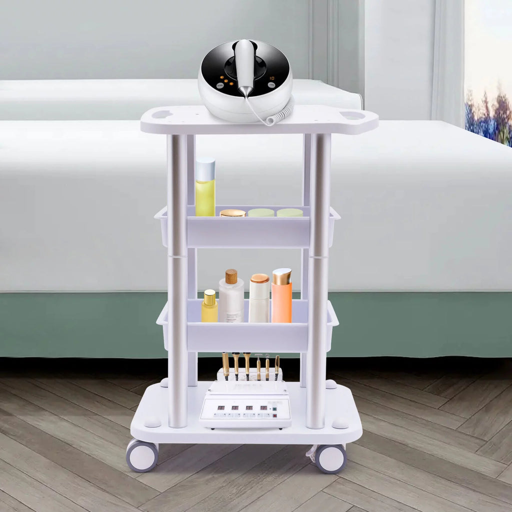 4 Layers Tray Rolling Cart with Wheels X718