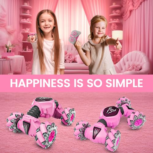 2.4GHz 4WD Gesture Sensing RC Stunt Car with LED Lights P657461