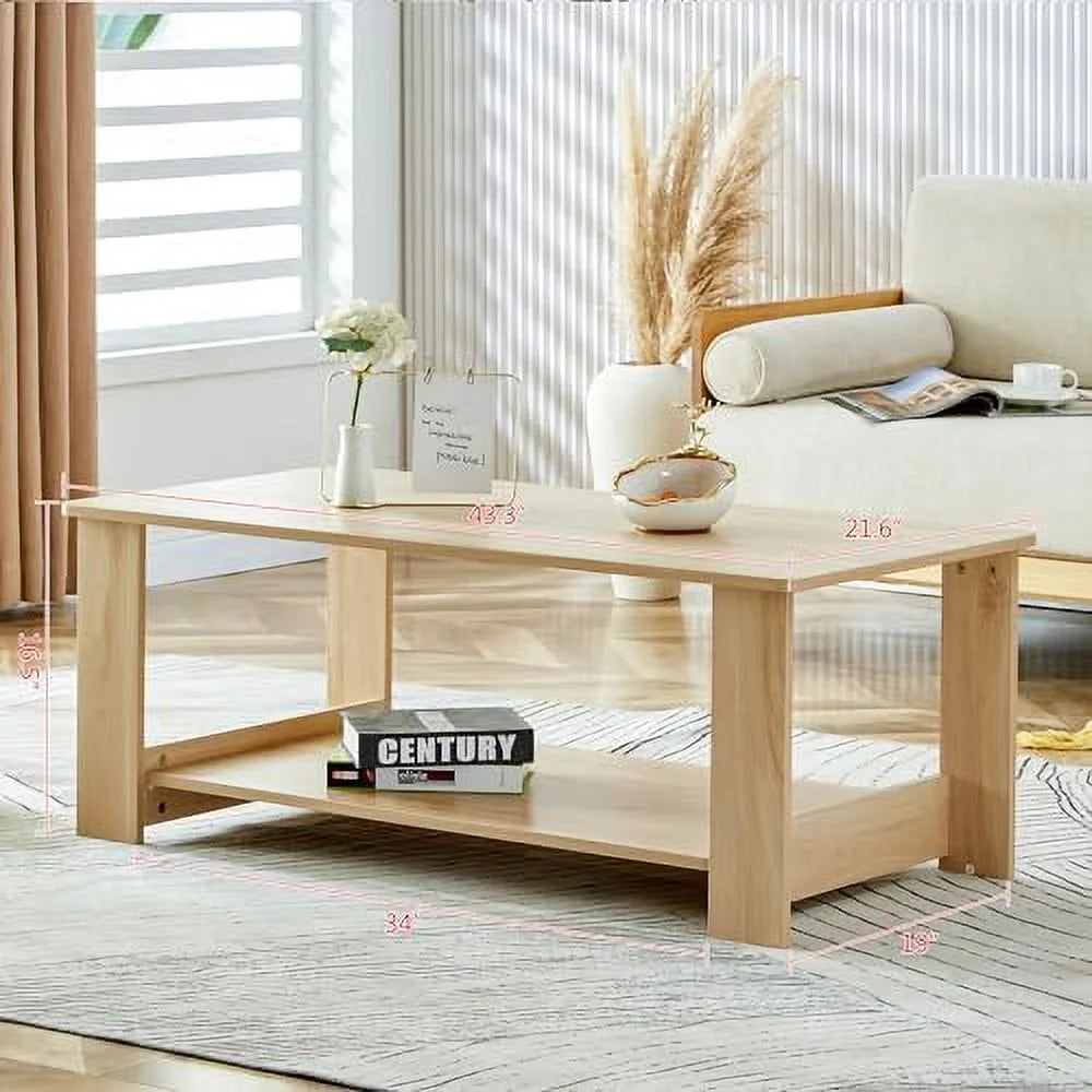 43.3 inch Rectangular MDF Coffee Table Z423020