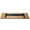Mahogany Bull Float with 2-Hole Bracket Bar, 36 x 7-1/4-Inch F7401