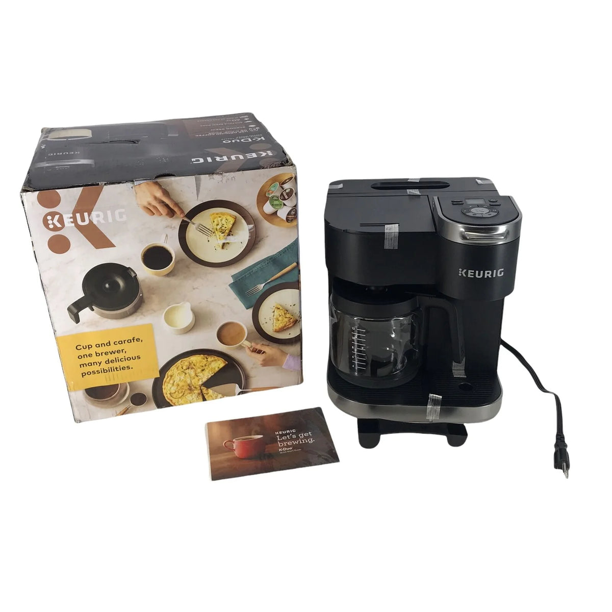 Open Box 12-Cup & Single-Serve Coffee Maker E42477