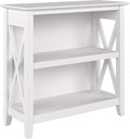 Pure White Oak 2 Shelf Bookcase Z146499