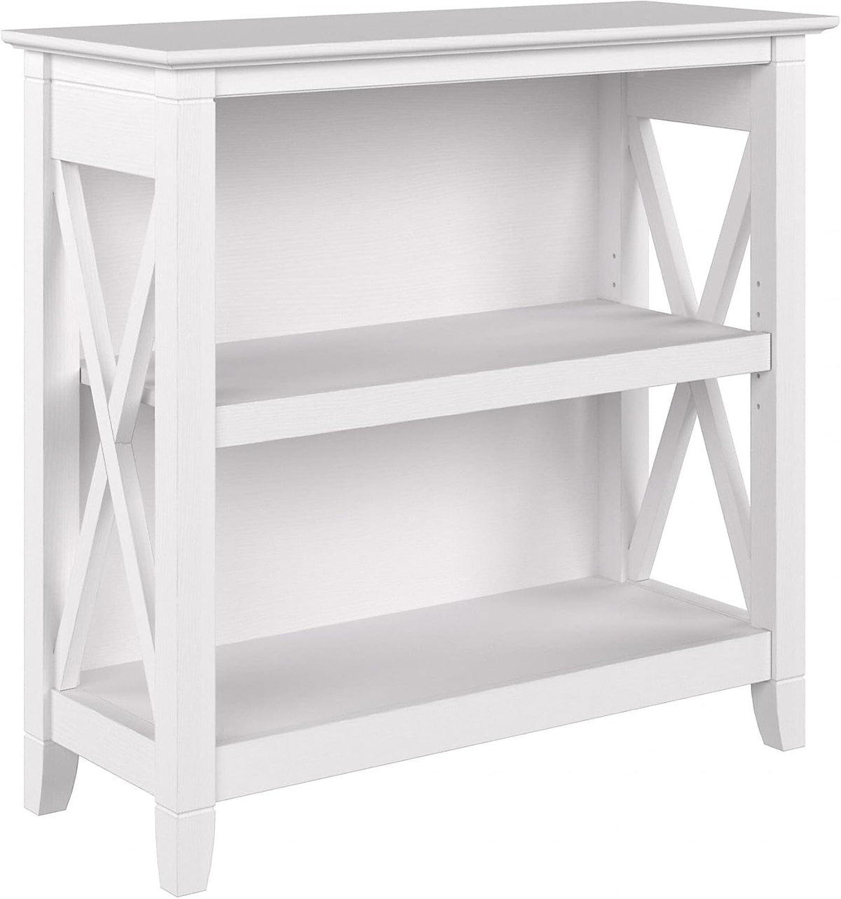 Pure White Oak 2 Shelf Bookcase Z146499