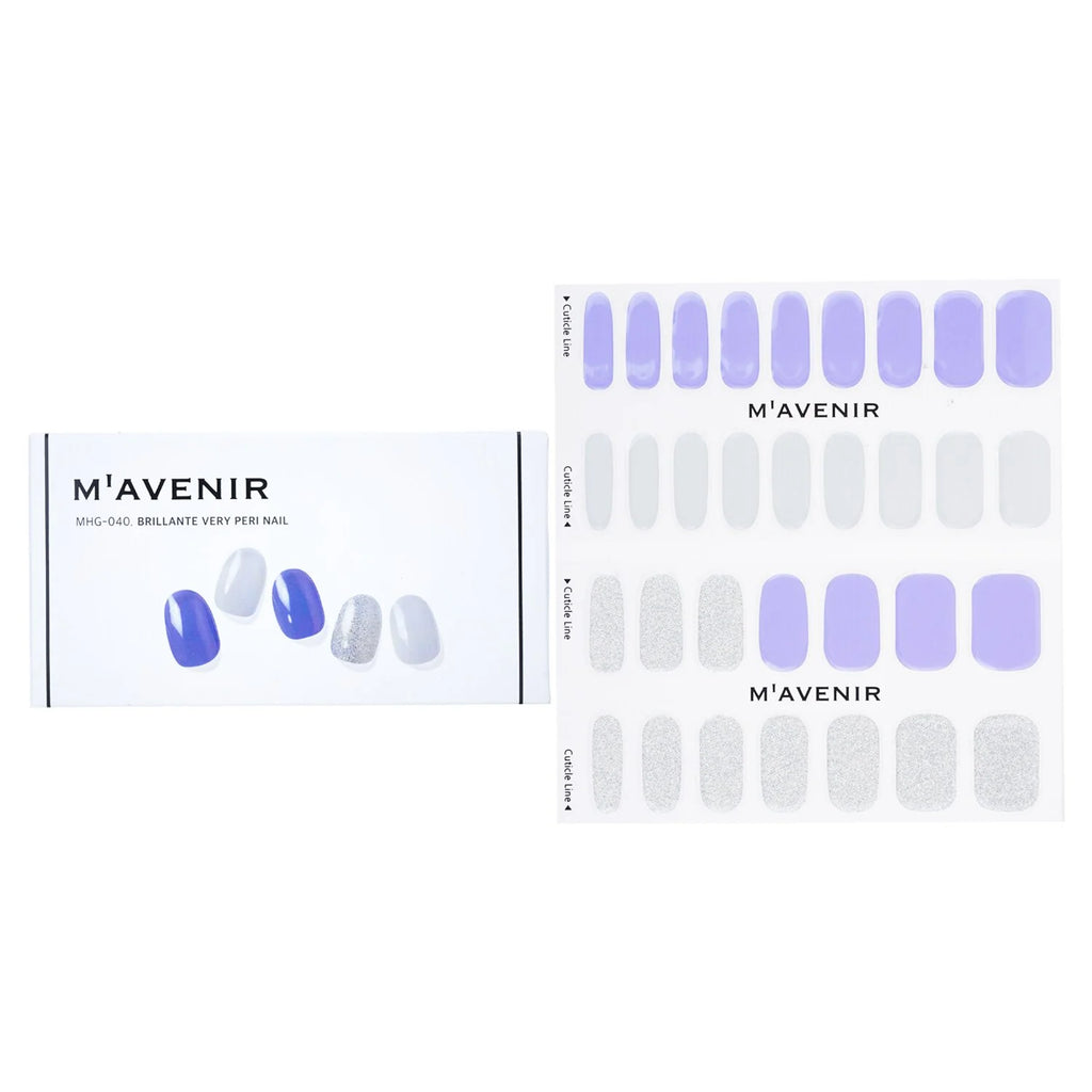 Purple Nail Sticker 32pcs R231274