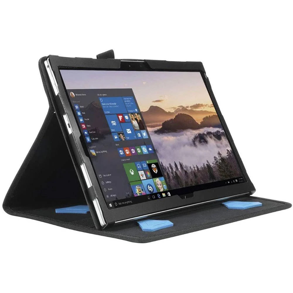 Black Folio Case with Strap T44105