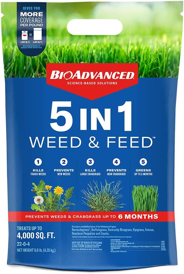 24 lb Weed and Feed Granules K483