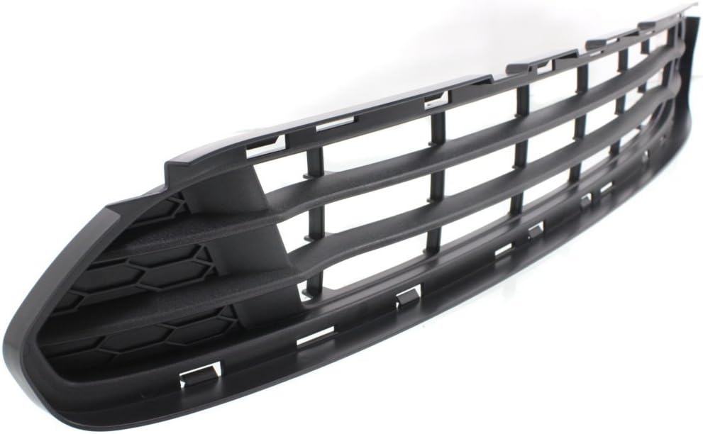 Front Textured Gray Bumper Grille Pack of 2 W79073