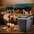 Portable Countertop Ice Maker with 2 Ice Cube Sizes V580