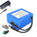 12V 6000mAh Rechargeable Lithium-Ion Battery Pack with Charger R964226